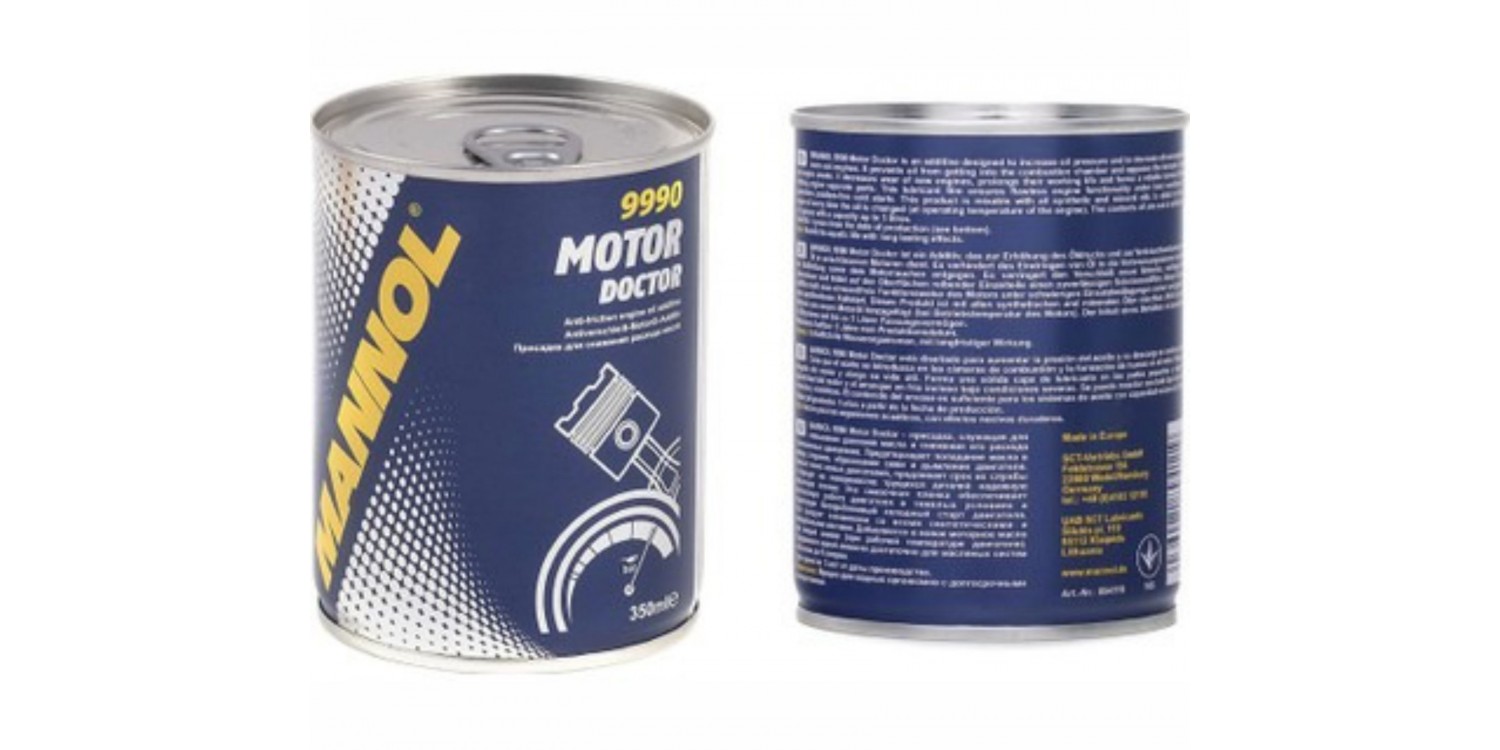 MANNOL MOTOR DOCTOR (350 ML) MOTOR KATKI YAĞI DUMAN KESİCİ